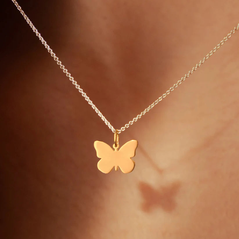 Butterfly Pendant Necklace