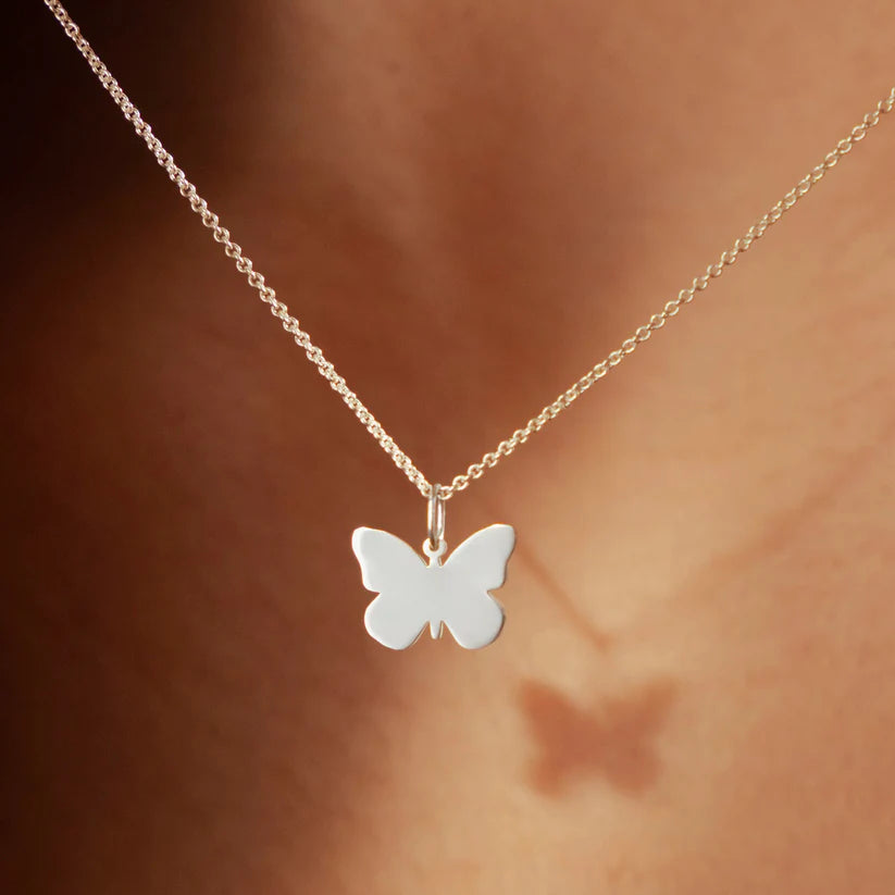 Butterfly Pendant Necklace