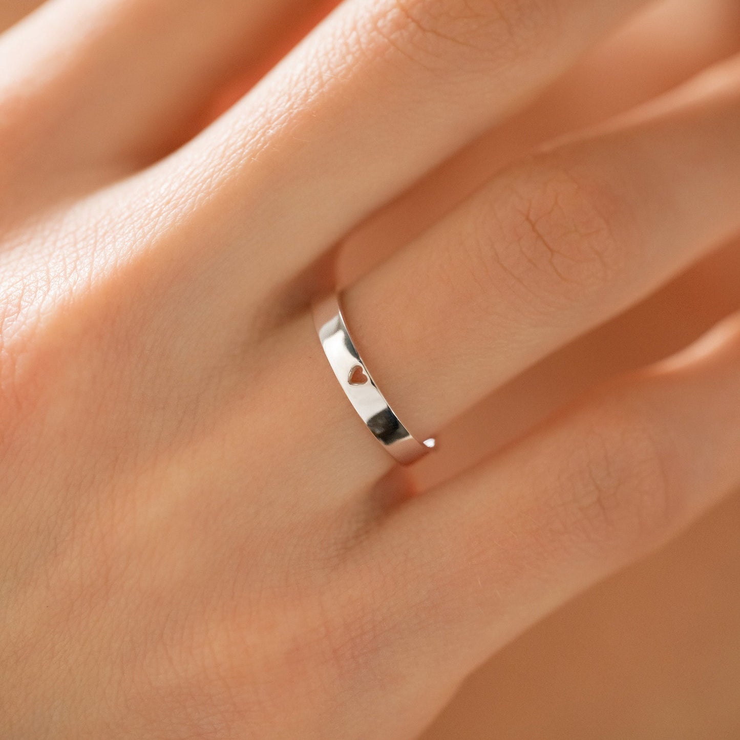 Handmade Stacking Engagement Ring