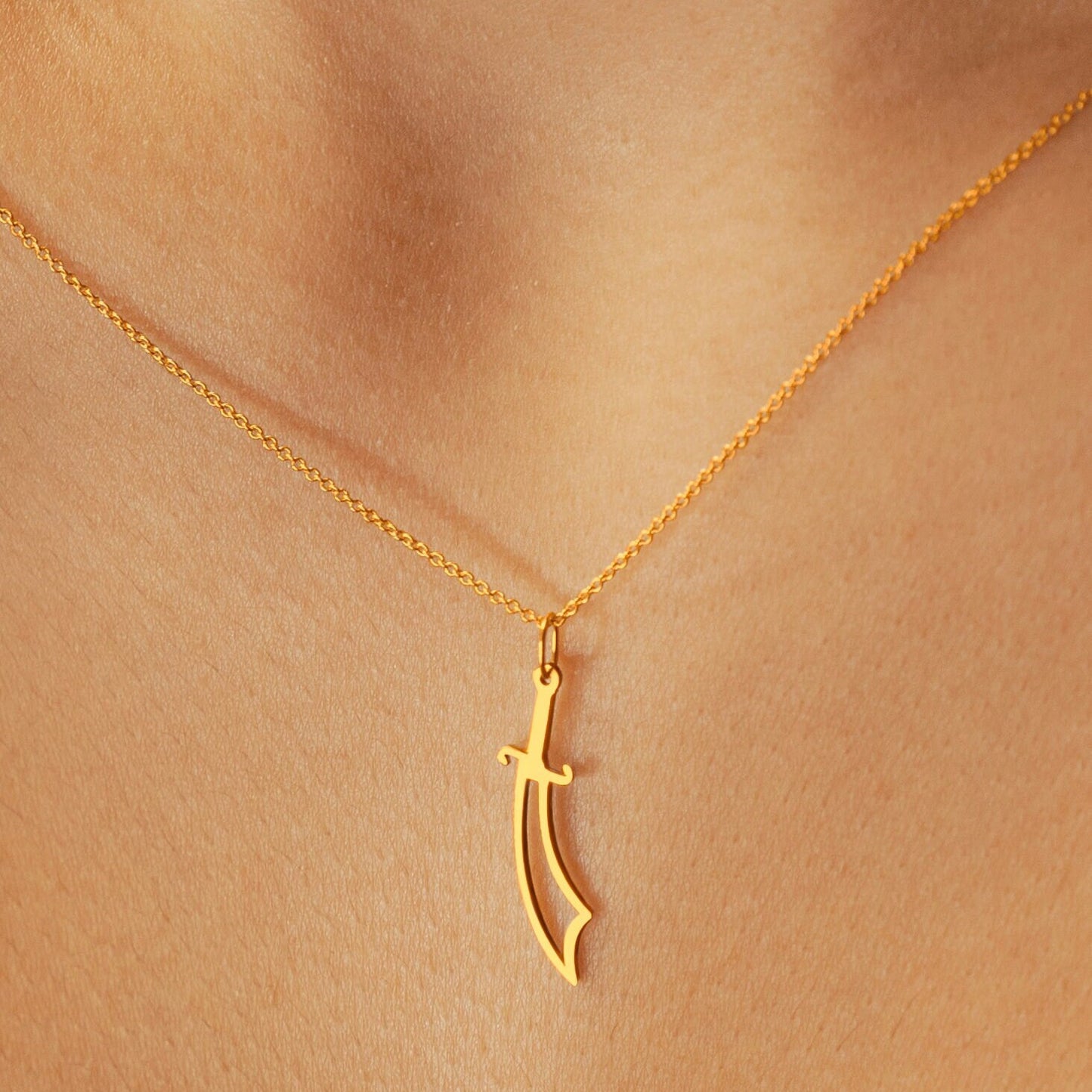 Sword Pendant Necklace