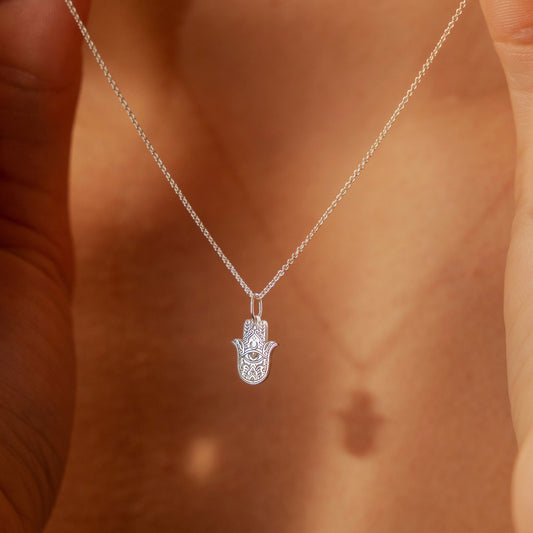 Hamsa Pendant Necklace