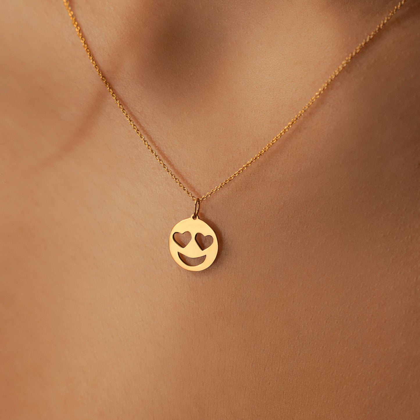 Pendant Smiley Face Necklace