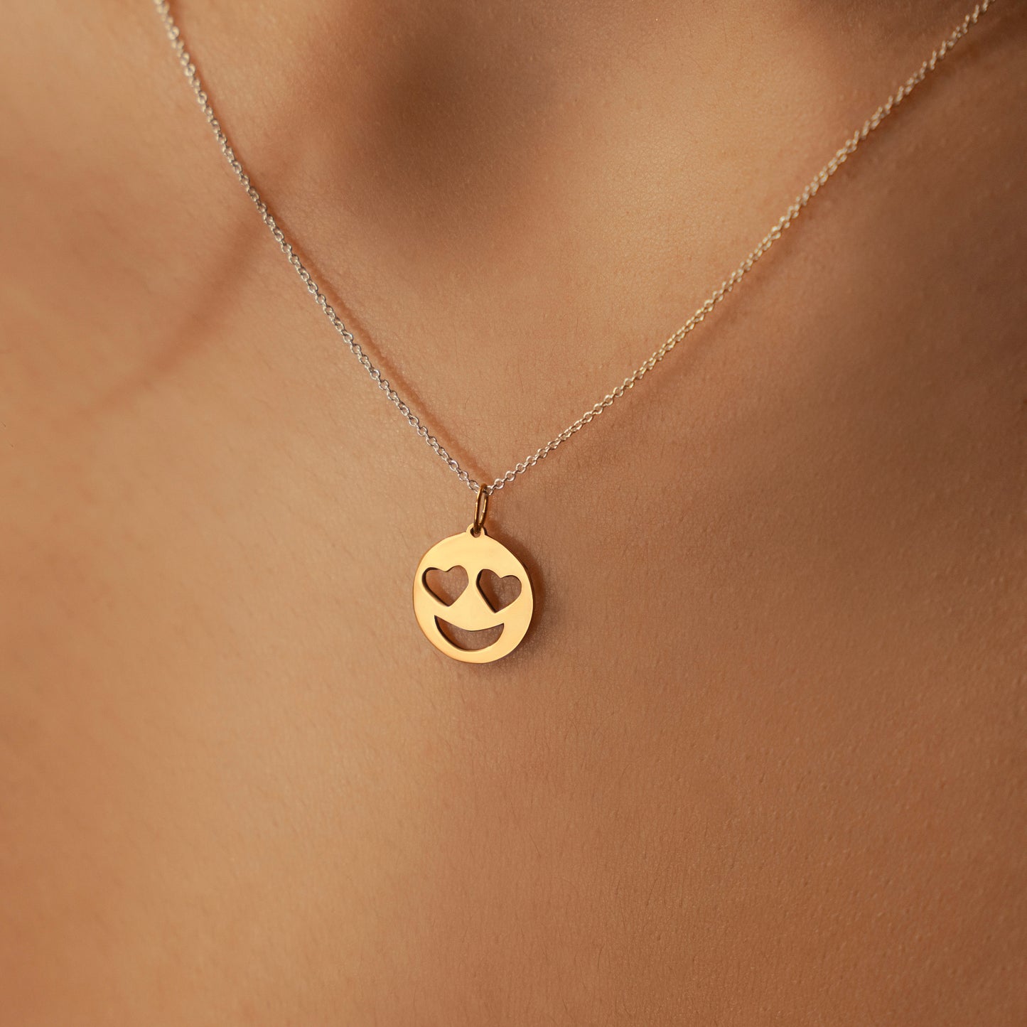 Pendant Smiley Face Necklace