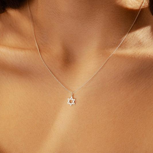 Star of David Necklace Pendant